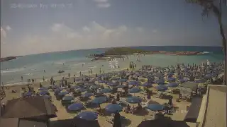 Miniatura 22 maja 2026 07:00 Ayia Napa Cypr - Nissi Beach plaża