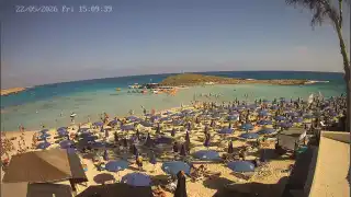Miniatura 22 maja 2026 13:00 Ayia Napa Cypr - Nissi Beach plaża