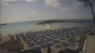 Miniatura 23 maja 2026 07:00 Ayia Napa Cypr - Nissi Beach plaża