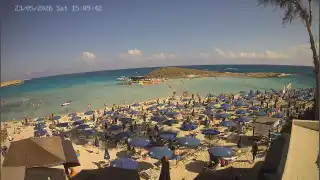 Miniatura 23 maja 2026 13:00 Ayia Napa Cypr - Nissi Beach plaża