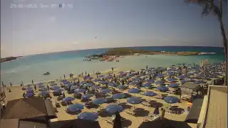 Miniatura 24 maja 2026 07:00 Ayia Napa Cypr - Nissi Beach plaża