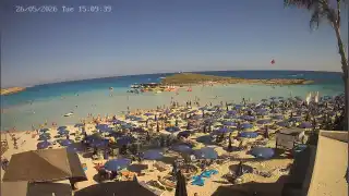 Miniatura 26 maja 2026 13:00 Ayia Napa Cypr - Nissi Beach plaża