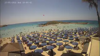 Miniatura 27 maja 2026 08:00 Ayia Napa Cypr - Nissi Beach plaża