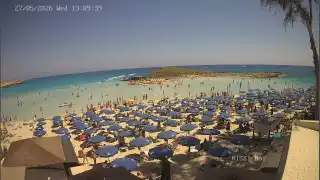 Miniatura 27 maja 2026 11:00 Ayia Napa Cypr - Nissi Beach plaża