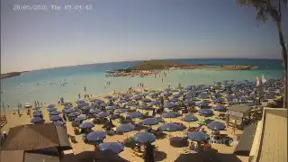 Miniatura 28 maja 2026 07:00 Ayia Napa Cypr - Nissi Beach plaża