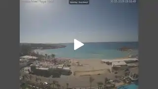 Miniatura 30 maja 2026 06:00 Ayia Napa Cypr - Nissi Beach Panorama