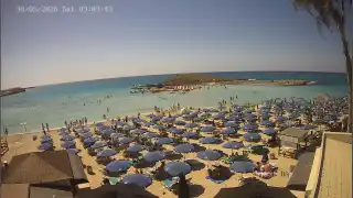 Miniatura 30 maja 2026 07:00 Ayia Napa Cypr - Nissi Beach plaża
