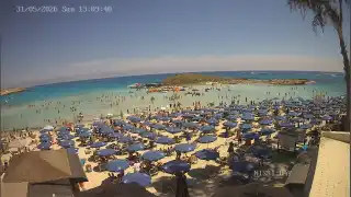 Miniatura 31 maja 2026 11:00 Ayia Napa Cypr - Nissi Beach plaża