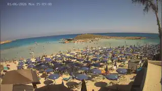Miniatura 1 czerwca 2026 13:00 Ayia Napa Cypr - Nissi Beach plaża