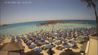 Miniatura 3 czerwca 2026 08:00 Ayia Napa Cypr - Nissi Beach plaża