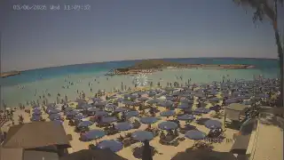 Miniatura 3 czerwca 2026 09:00 Ayia Napa Cypr - Nissi Beach plaża