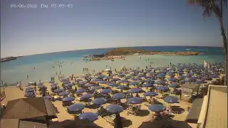 Miniatura 4 czerwca 2026 07:00 Ayia Napa Cypr - Nissi Beach plaża