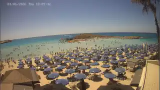 Miniatura 4 czerwca 2026 08:00 Ayia Napa Cypr - Nissi Beach plaża