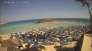 Miniatura 5 czerwca 2026 13:00 Ayia Napa Cypr - Nissi Beach plaża