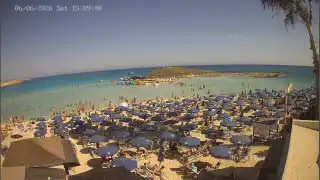 Miniatura 6 czerwca 2026 13:00 Ayia Napa Cypr - Nissi Beach plaża