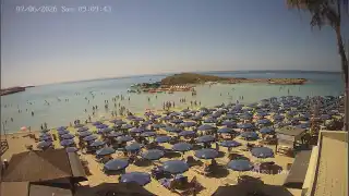Miniatura 7 czerwca 2026 07:00 Ayia Napa Cypr - Nissi Beach plaża