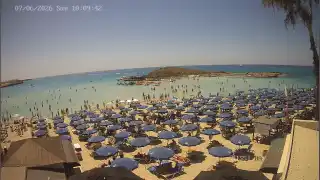 Miniatura 7 czerwca 2026 08:00 Ayia Napa Cypr - Nissi Beach plaża