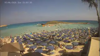 Miniatura 7 czerwca 2026 13:00 Ayia Napa Cypr - Nissi Beach plaża