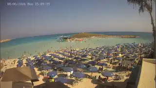 Miniatura 8 czerwca 2026 13:00 Ayia Napa Cypr - Nissi Beach plaża