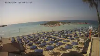 Miniatura 9 czerwca 2026 06:00 Ayia Napa Cypr - Nissi Beach plaża