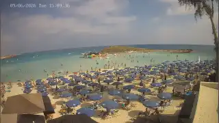 Miniatura 9 czerwca 2026 13:00 Ayia Napa Cypr - Nissi Beach plaża