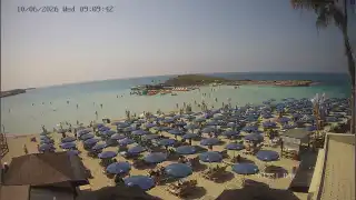 Miniatura 10 czerwca 2026 07:00 Ayia Napa Cypr - Nissi Beach plaża