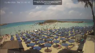 Miniatura 11 czerwca 2026 09:00 Ayia Napa Cypr - Nissi Beach plaża