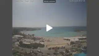 Miniatura 14 czerwca 2026 07:00 Ayia Napa Cypr - Nissi Beach Panorama