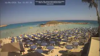 Miniatura 16 czerwca 2026 13:00 Ayia Napa Cypr - Nissi Beach plaża