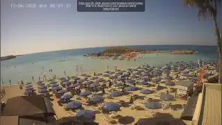 Miniatura 17 czerwca 2026 06:00 Ayia Napa Cypr - Nissi Beach plaża