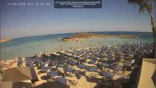 Miniatura 17 czerwca 2026 14:00 Ayia Napa Cypr - Nissi Beach plaża