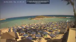 Miniatura 18 czerwca 2026 13:00 Ayia Napa Cypr - Nissi Beach plaża