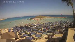 Miniatura 28 czerwca 2026 14:00 Ayia Napa Cypr - Nissi Beach plaża