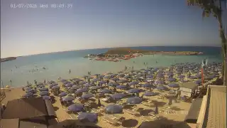 Miniatura 1 lipca 2026 06:00 Ayia Napa Cypr - Nissi Beach plaża