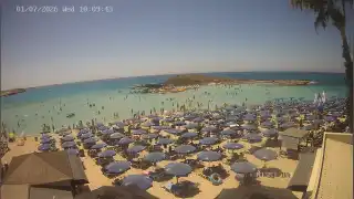 Miniatura 1 lipca 2026 08:00 Ayia Napa Cypr - Nissi Beach plaża