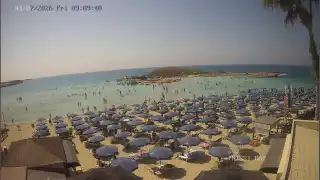 Miniatura 3 lipca 2026 07:00 Ayia Napa Cypr - Nissi Beach plaża