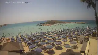 Miniatura 13 lipca 2026 08:00 Ayia Napa Cypr - Nissi Beach plaża