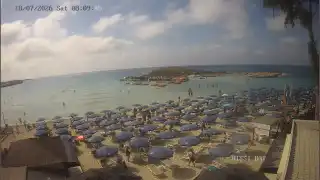 Miniatura 18 lipca 2026 06:00 Ayia Napa Cypr - Nissi Beach plaża