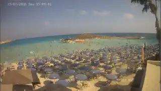Miniatura 19 lipca 2026 13:00 Ayia Napa Cypr - Nissi Beach plaża