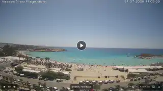 Miniatura 31 lipca 2026 08:00 Ayia Napa Cypr - Nissi Beach Panorama