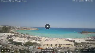 Miniatura 31 lipca 2026 11:00 Ayia Napa Cypr - Nissi Beach Panorama