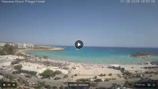 Miniatura 1 sierpnia 2026 13:00 Ayia Napa Cypr - Nissi Beach Panorama