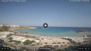 Miniatura 1 sierpnia 2026 14:00 Ayia Napa Cypr - Nissi Beach Panorama
