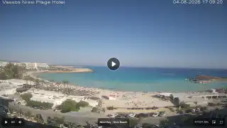 Miniatura 4 sierpnia 2026 14:00 Ayia Napa Cypr - Nissi Beach Panorama