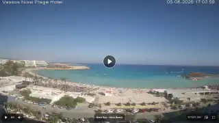 Miniatura 5 sierpnia 2026 14:00 Ayia Napa Cypr - Nissi Beach Panorama