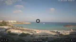 Miniatura 6 sierpnia 2026 15:00 Ayia Napa Cypr - Nissi Beach Panorama