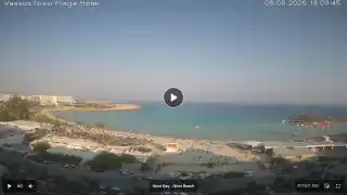 Miniatura 8 sierpnia 2026 15:00 Ayia Napa Cypr - Nissi Beach Panorama