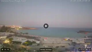 Miniatura 8 sierpnia 2026 17:00 Ayia Napa Cypr - Nissi Beach Panorama