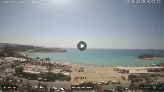 Miniatura 9 sierpnia 2026 07:00 Ayia Napa Cypr - Nissi Beach Panorama