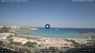 Miniatura 9 sierpnia 2026 14:00 Ayia Napa Cypr - Nissi Beach Panorama